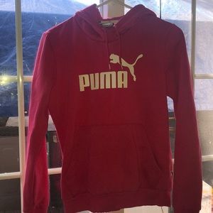 Hot Pink Puma Hoodie